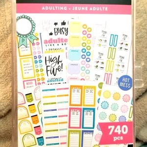 The Happy Planner Adulting Sticker Book